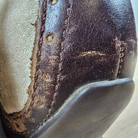 Merrell Plaza Bandeau Womens Mary Jane Shoes Outdoor Dark Taupe Suede Size 9 - Picture 9 of 14